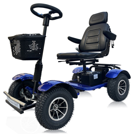 Powercruise GF02-23 Electric Golf Buggy with Steering wheel -  Standard Batteries